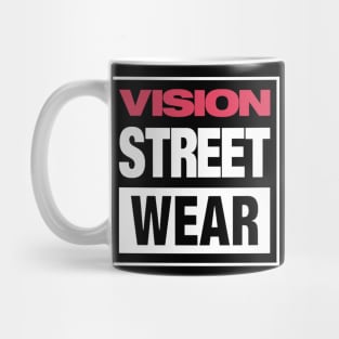 Vision Street Wear 80s Skateboarding Retro 1980s Classic Mug